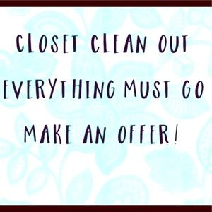 I AM ACCEPTING ALL OFFERS!! :D